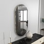 Hanah Home Espejo Ecológico Flotal-E Gris Oscuro y Dorado